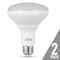 Feit Electric Feit BR30 E26 (Medium) LED Bulb Daylight 65 Watt Equivalence 2 pk BR30D85010KLED2 - alternate 2